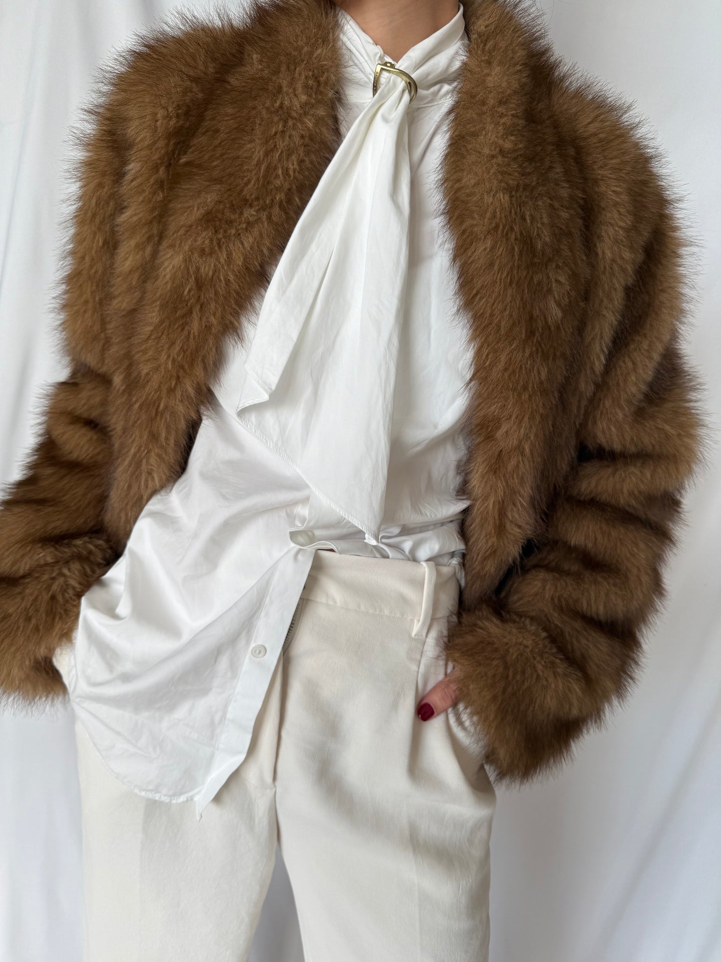 GISELLE FAUX FUR JACKET