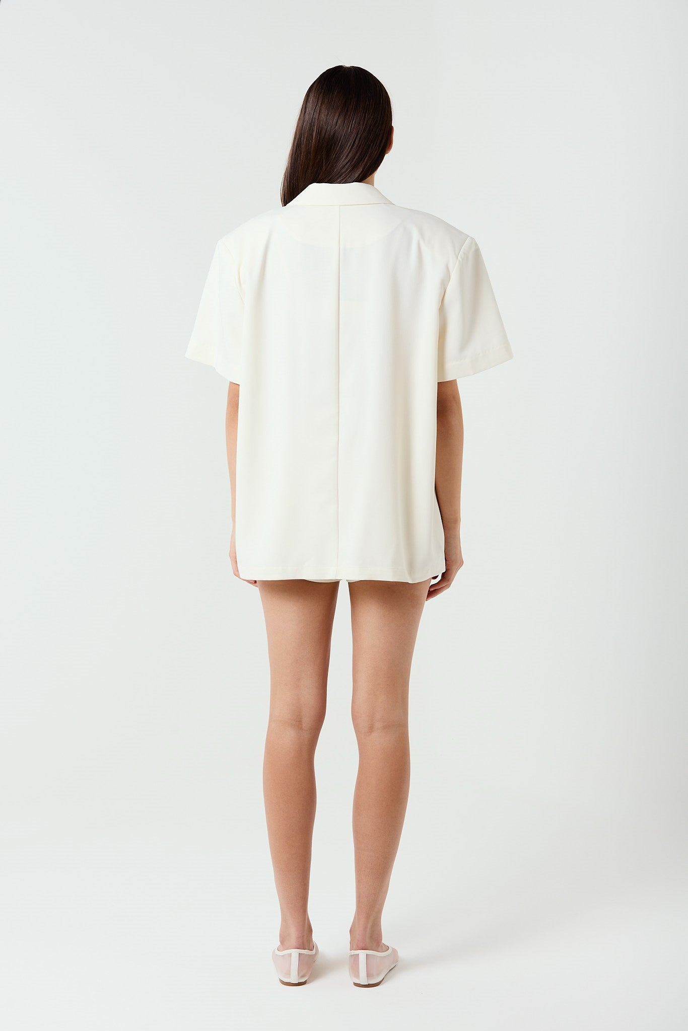 VERA CREAM OVERSIZED SHIRT